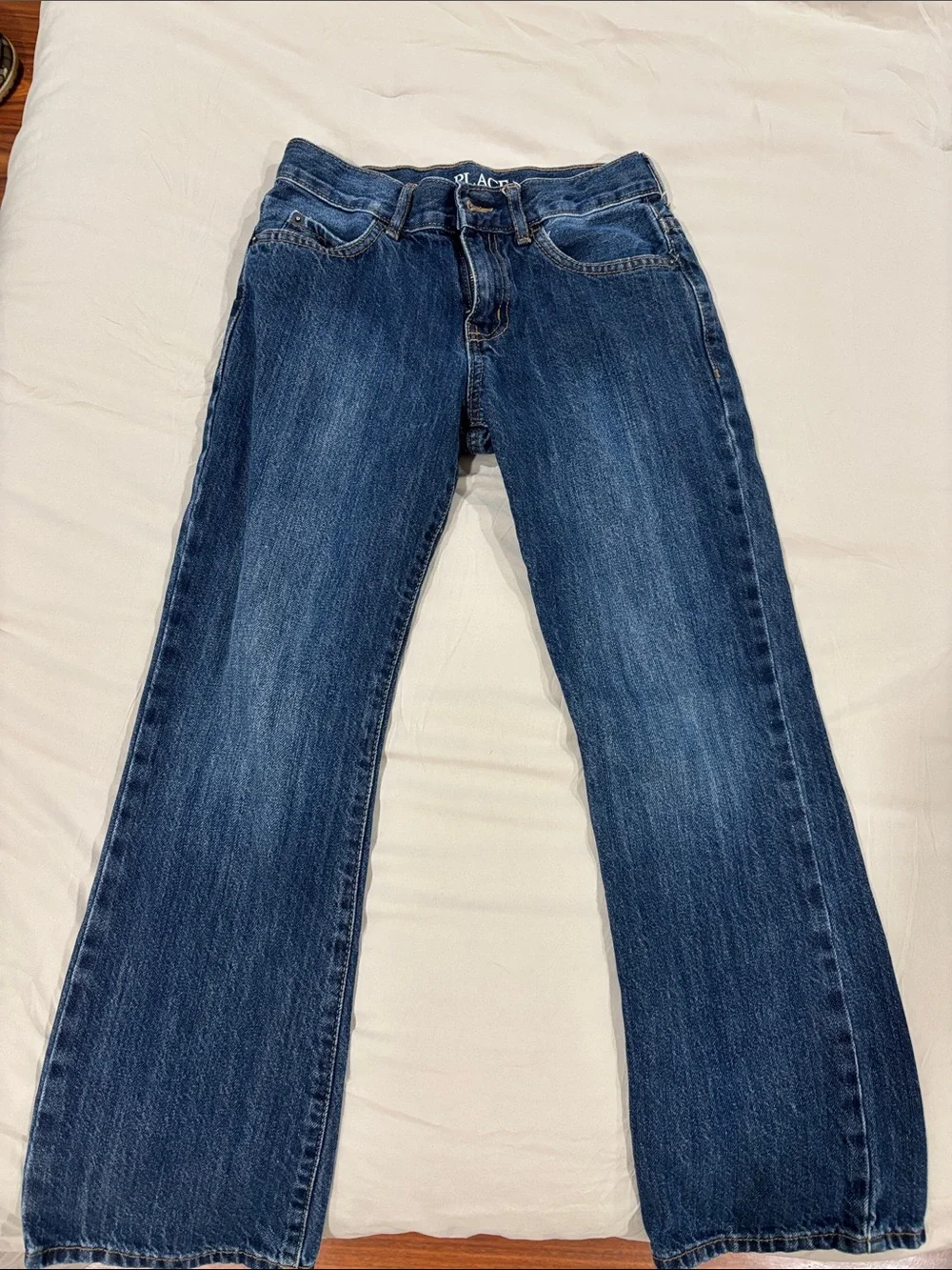 The Children's Place Classic Blue Kid's Straight-Leg Jeans